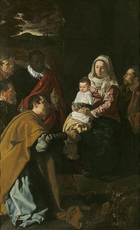 Diego Velazquez Adoration of the Magi Spain oil painting art